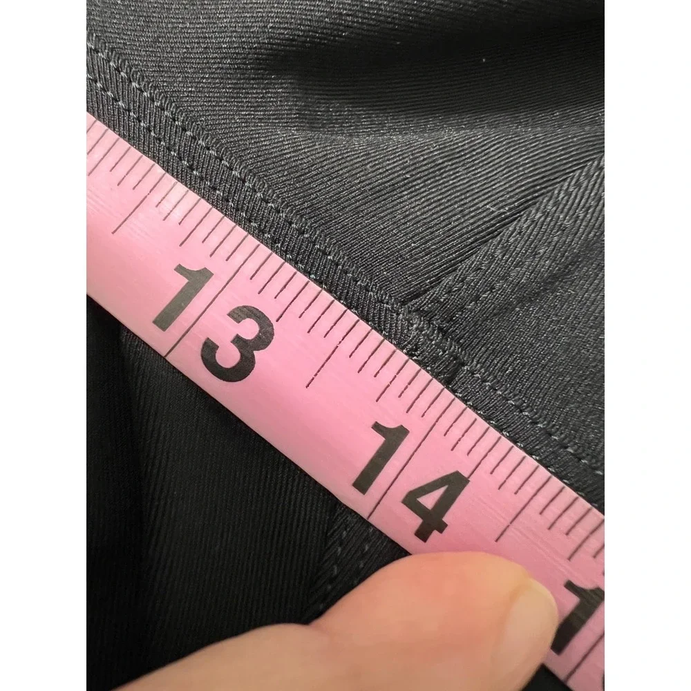 Lululemon Women's Keep Moving Black‎ Joggers Tie Drawstring Size 14 Workout Gym - Picture 10 of 12